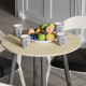 Стол круглый OPTIMA 4 ноги на конус Ferrum-decor 750x670x670 Черный металл ДСП Дуб Кремона Торро 16 мм (FRD-107567) - фото 2