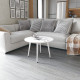 Стол журнальный круглый OPTIMA 2 ноги на конус Ferrum-decor 450x670x670 Белый металл ДСП Белый 16 мм (FRD-107477) - фото 2