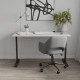Стіл письмовий Space Ferrum-decor 750x1200x600 Чорний метал ДСП Кашемір 16 мм (FRD-107897) - фото 5