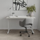 Стіл письмовий Space Ferrum-decor 750x1000x600 Білий метал ДСП Кашемір 16 мм (FRD-107857) - фото 4