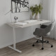 Стіл письмовий Space Ferrum-decor 750x1000x600 Білий метал ДСП Кашемір 16 мм (FRD-107857) - фото 3