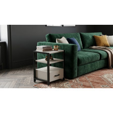 Тумба універсальна Ferrum-decor Вів'єн 1/1 50x41x40 чорний ДСП Кашемір 16 мм (FRD-107807)