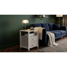 Тумба універсальна Ferrum-decor Вів'єн 2/2 50x41x40 білий ДСП Кашемір 16 мм (FRD-107767)