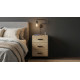 Тумба універсальна Ferrum-decor Вів'єн 3 50x41x40 чорний ДСП Дуб Кремона Торро 16 мм (FRD-107747) - фото 3