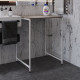 Стеллаж полка Бафрум 401 Ferrum-decor для стиральной машины 90x70,5x60,5 Белый металл ДСП Дуб Кремона Канолло 16 мм (FRD-107578) - фото 4