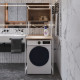 Стеллаж полка Бафрум 403 Ferrum-decor для стиральной машины 178x70,5x60,5 Белый металл ДСП Дуб Сонома 16 мм (FRD-107378) - фото 3