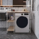 Стеллаж полка Бафрум 405 Ferrum-decor для стиральной машины 90x101x60,5 Белый металл ДСП Дуб Сонома 16 мм (FRD-107398) - фото 3