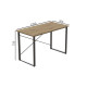 Компьютерный стол Ferrum-decor Дейв 75x120x70 черный ДСП Дуб Артизан 32мм (FRD-107048) - фото 5