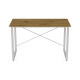 Компьютерный стол Ferrum-decor Дейв 75x120x60 белый ДСП Дуб Артизан 32мм (FRD-107038) - фото 3