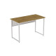 Компьютерный стол Ferrum-decor Майк 75x140x70 белый ДСП Дуб Артизан 32мм (FRD-107128) - фото 4
