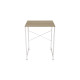 Стеллаж полка Бафрум 401 Ferrum-decor для стиральной машины 90x70,5x60,5 Белый металл ДСП Дуб Сонома 16 мм (FRD-107358) - фото 4