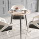 Стол круглый OPTIMA 3 ноги на конус Ferrum-decor 750x670x670 Белый металл ДСП Дуб Сан-Марино 16 мм (FRD-107448) - фото 3