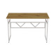 Компьютерный стол Ferrum-decor Раян 75x140x70 белый ДСП Дуб Артизан 16мм (FRD-107088) - фото 3
