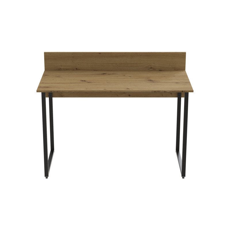 Компьютерный стол Ferrum-decor Скай 76x140x70 черный ДСП Дуб Артизан 32мм (FRD-106998)