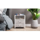Тумба універсальна Ferrum-decor Вів'єн 2/2 50x41x40 білий ДСП Бетон 16 мм (FRD-106928) - фото 3