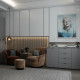 Комод в спальню Doros Рон 5 140х38х81 см Графит (DRS-011301) - фото 6
