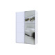 Шкаф-купе двухдверный Doros G-Caiser 160х60х240 см Белый/Зеркало (DRS-011011) - фото 3