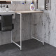 Стеллаж полка Бафрум 401 Ferrum-decor для стиральной машины 90x70,5x60,5 Белый металл ДСП Дуб Сан-Марино 16 мм (FRD-107359) - фото 2