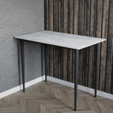 Універсальний стіл Prime Ferrum-decor 750x1400x600 Чорний метал ДСП Бетон 16 мм (FRD-107649)