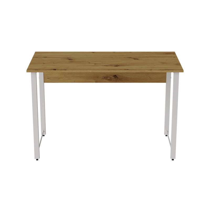 Компьютерный стол Ferrum-decor Курт 75x100x70 белый ДСП Дуб Артизан 16мм (FRD-107139)