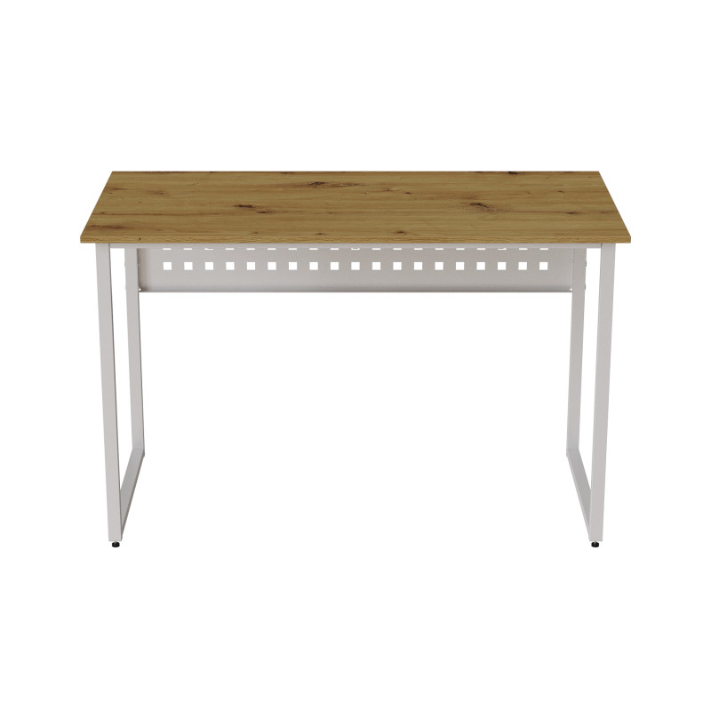 Компьютерный стол Ferrum-decor Майк 75x120x60 белый ДСП Дуб Артизан 16мм (FRD-107109)