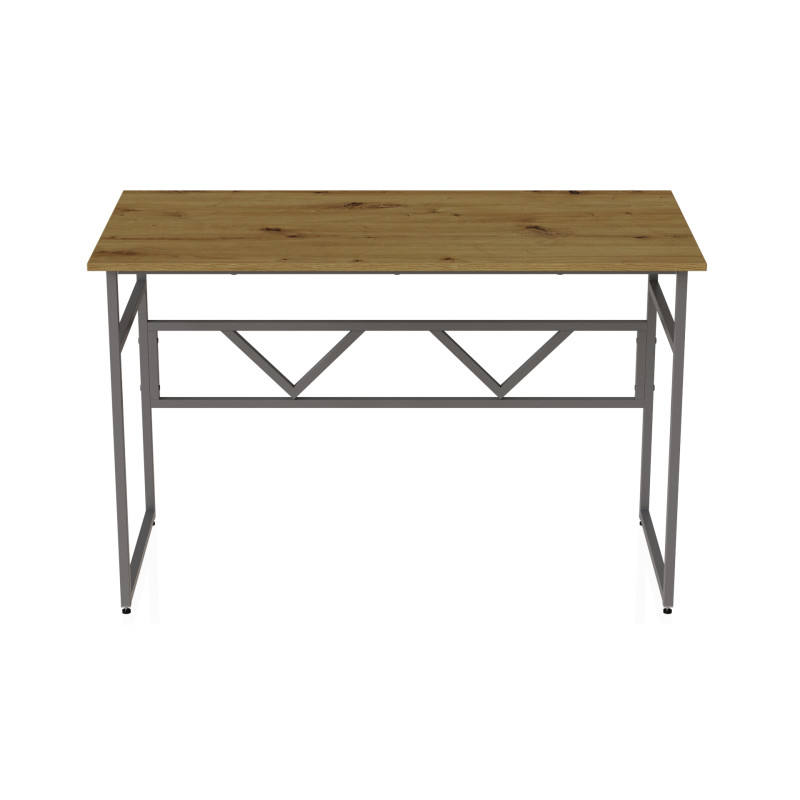 Компьютерный стол Ferrum-decor Раян 75x100x70 серый ДСП Дуб Артизан 32мм (FRD-107069)