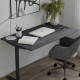 Стіл письмовий Space Ferrum-decor 750x1000x600 Чорний метал ДСП Каштан Арвадонна 16 мм (FRD-107829) - фото 5