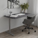 Стол письменный Space Ferrum-decor 750x1400x700 Серый металл ДСП Каштан Арвадонна 16 мм (FRD-107989) - фото 1