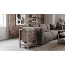 Тумба універсальна Ferrum-decor Вів'єн 2/1 50x41x40 сірий ДСП Дуб Кремона Канолло 16 мм (FRD-107799)