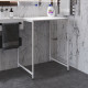 Стеллаж полка Бафрум 401 Ferrum-decor для стиральной машины 90x70,5x60,5 Белый металл ДСП Белый 16 мм (FRD-107360) - фото 2