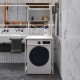 Стеллаж полка Бафрум 403 Ferrum-decor для стиральной машины 178x70,5x60,5 Белый металл ДСП Белый 16 мм (FRD-107380) - фото 3