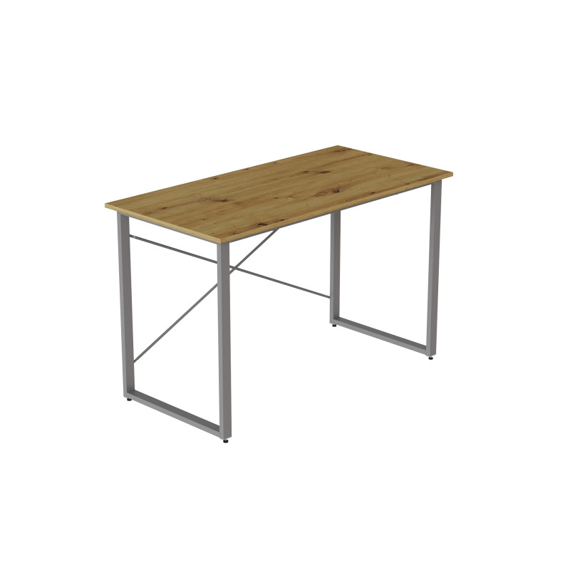 Компьютерный стол Ferrum-decor Дейв 75x120x60 серый ДСП Дуб Артизан 32мм (FRD-107040)
