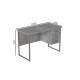 Компьютерный стол Ferrum-decor Гарри 75x140x60 серый ДСП Бетон 16мм (FRD-107300) - фото 5
