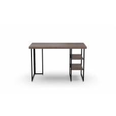 Стол письменный Кевин Ferrum-decor 75x100x70 Черный металл ДСП Дуб Кремона Канолло 32 мм (FRD-108030)