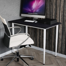 Універсальний стіл Prime Ferrum-decor 750x1400x700 Білий метал ДСП Каштан Арвадонна 16 мм (FRD-107740)