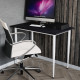 Універсальний стіл Prime Ferrum-decor 750x1400x700 Білий метал ДСП Каштан Арвадонна 16 мм (FRD-107740) - фото 1