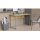 Компьютерный стол Ferrum-decor Коди 75x120x70 серый ДСП Дуб Артизан 32мм (FRD-107190) - фото 2