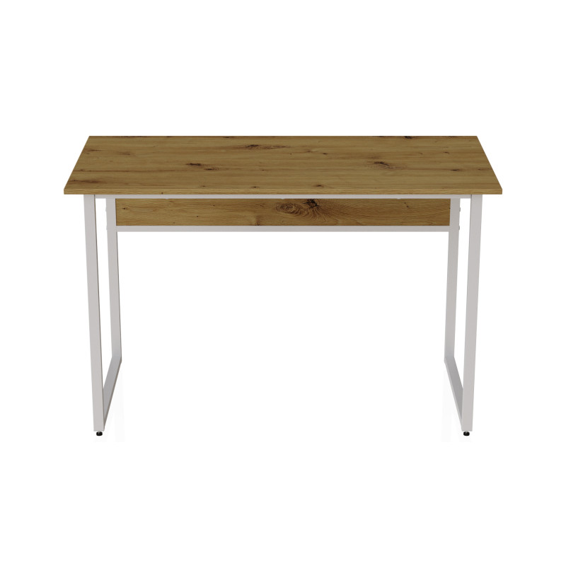 Компьютерный стол Ferrum-decor Коди 75x100x60 белый ДСП Дуб Артизан 32мм (FRD-107170)