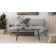 Стол журнальный Монтана Ferrum-decor 45x100x50 Черный металл ДСП (FRD-107340) - фото 6