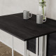 Стол раскладной трансформер книжка Морис 3 Ferrum-decor 75x130x90 Белый металл ДСП Каштан Арвадонна 16 мм (FRD-107510) - фото 7