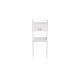 Стеллаж полка Бафрум 404 Ferrum-decor для стиральной машины 178x70,5x60,5 Белый металл ДСП Белый 16 мм (FRD-107390) - фото 4