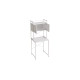 Стеллаж полка Бафрум 404 Ferrum-decor для стиральной машины 178x70,5x60,5 Белый металл ДСП Белый 16 мм (FRD-107390) - фото 6