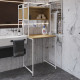 Стеллаж полка Бафрум 403 Ferrum-decor для стиральной машины 178x70,5x60,5 Белый металл ДСП Дуб Артизан 16 мм (FRD-107381) - фото 2