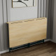 Розкладний стіл Моріс Ferrum-decor 750x900x500 Чорний метал ДСП Дуб Кремона Торро 16 мм (FRD-107501) - фото 2