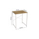 Стеллаж полка Бафрум 401 Ferrum-decor для стиральной машины 90x70,5x60,5 Белый металл ДСП Дуб Артизан 16 мм (FRD-107361) - фото 6