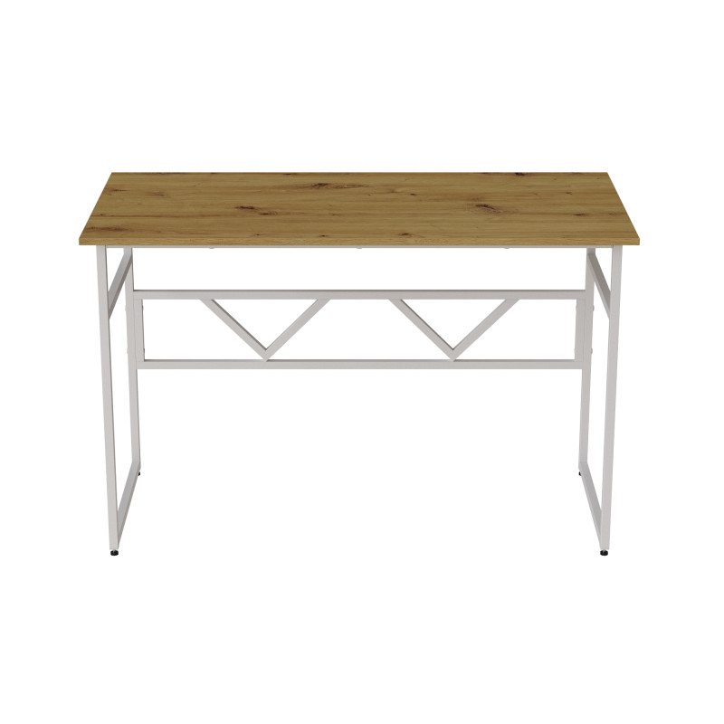 Компьютерный стол Ferrum-decor Раян 75x100x60 белый ДСП Дуб Артизан 16мм (FRD-107061)
