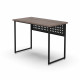Стол письменный Майк Ferrum-decor 75x100x60 Черный металл ДСП Дуб Кремона Канолло 32 мм (FRD-108192) - фото 8