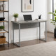 Стол письменный Майк Ferrum-decor 75x100x60 Серый металл ДСП Кашемир 32 мм (FRD-108302) - фото 1