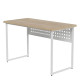 Стол письменный Майк Ferrum-decor 75x120x60 Белый металл ДСП Дуб Кремона Торро 32 мм (FRD-108343) - фото 3
