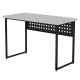 Стол письменный Майк Ferrum-decor 75x120x70 Черный металл ДСП Кашемир 32 мм (FRD-108324) - фото 2
